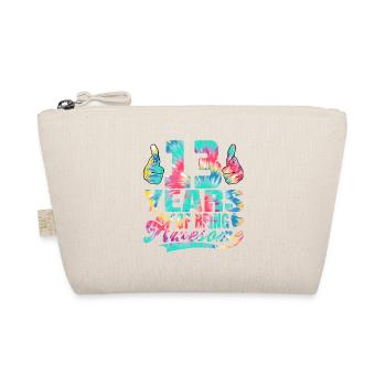 13e anniversaire ou anniversaire 13 ans d’existence - Trousse biologique - nature - Devant
