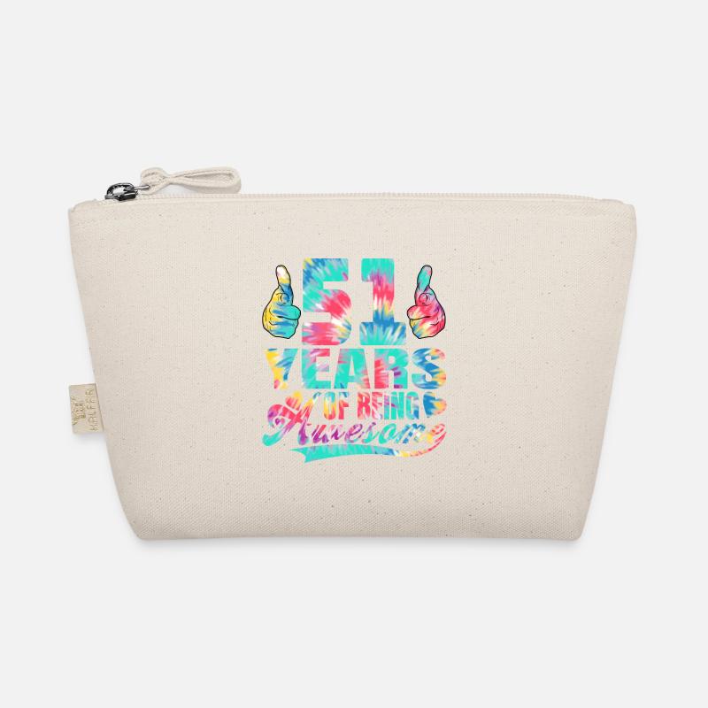 51. Geburtstag Oder Jahrestag 51 Years Of Being Bio-Täschchen