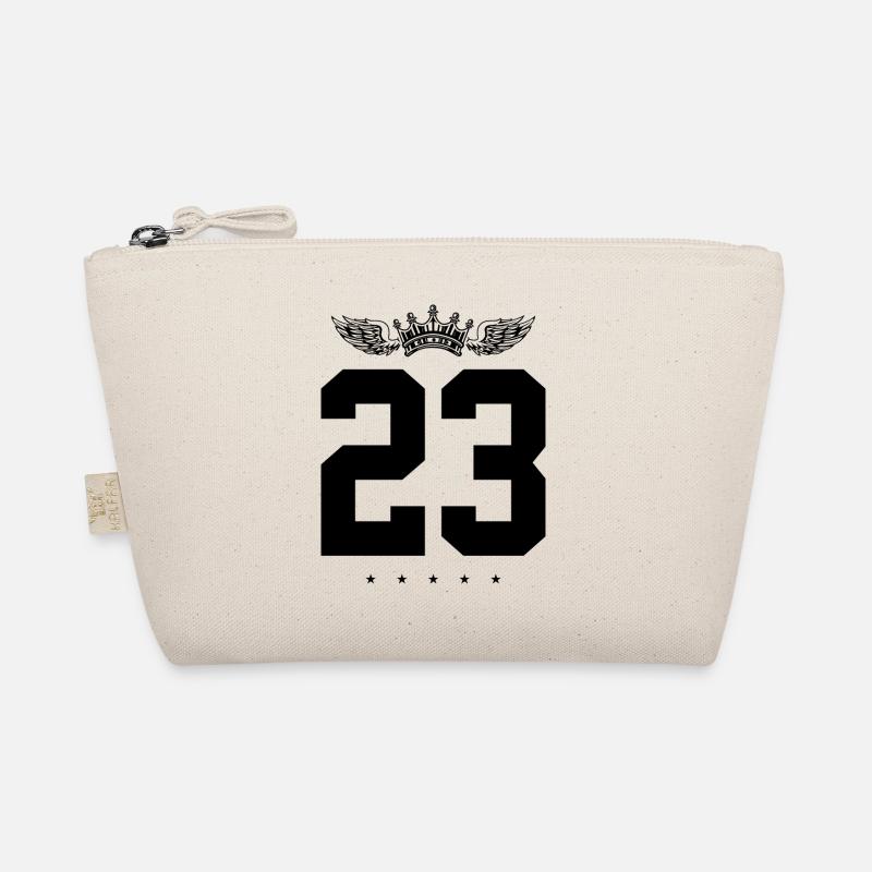 23 Zahl Krone Bio-Täschchen