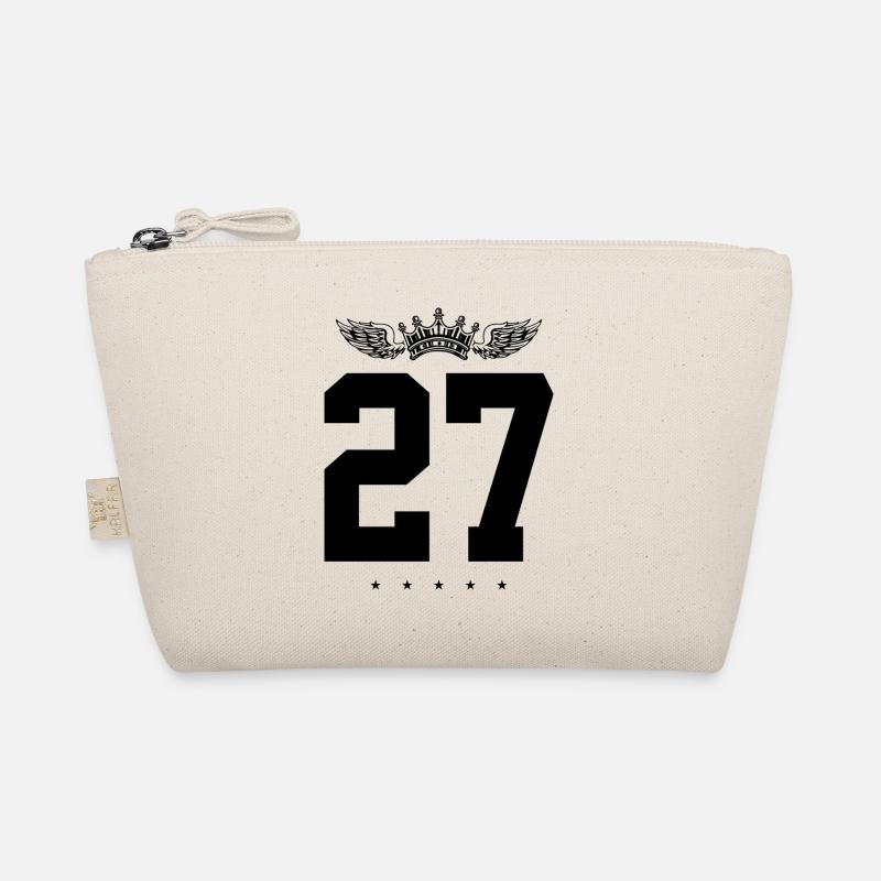 27 Number crown Organic Pouch