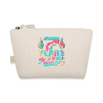 7ème anniversaire ou anniversaire 7 ans d’être - Trousse biologique - nature - Devant