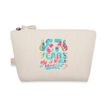 67th birthday or anniversary 67 years of being - Organic Pouch - nature - Front