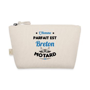 L'Homme Parfait Est Breton Motard - Trousse biologique - nature - Devant