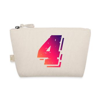 4 Number symbol - Organic Pouch - nature - Front