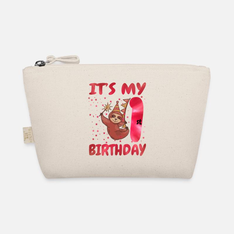 1er anniversaire Mignon Sloth Party Hut Sur le thème Anniversaire Trousse biologique
