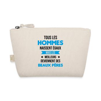 les meilleurs deviennent des beaux pères Cadeau - Trousse biologique - nature - Devant