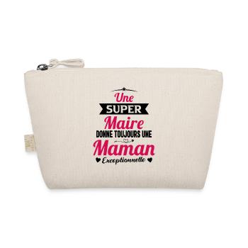 Maire Future Maman Cadeau Drôle - Trousse biologique - nature - Devant