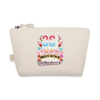 36 years of sunshine mixed with a small - Organic Pouch - nature - Front