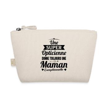 Future Maman Opticienne Cadeau Drôle Femme Mère - Trousse biologique - nature - Devant