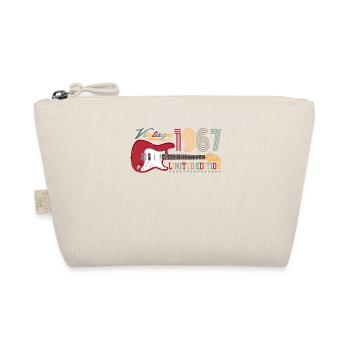 Vintage 1967 Limited Edition 55th birthday | - Organic Pouch - nature - Front