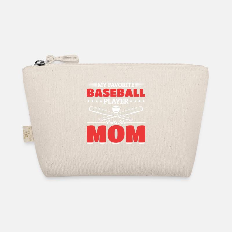 Baseball Mother Pride Baseball Mom Organic Pouch