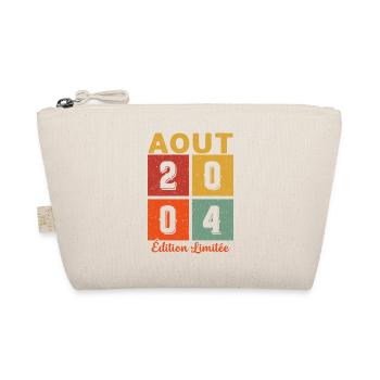 Août 2004 Édition limitée Idée Cadeau Anniversaire - Trousse biologique - nature - Devant