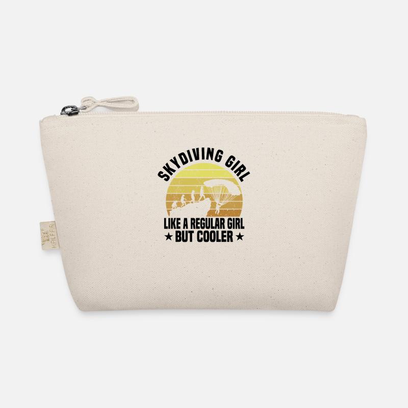 Skydiving Skydivers Organic Pouch