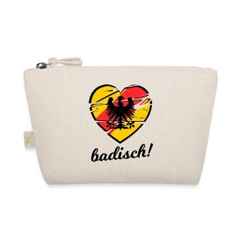 Ein Herz für Badische - Bio-Täschchen - Natur - Vorne