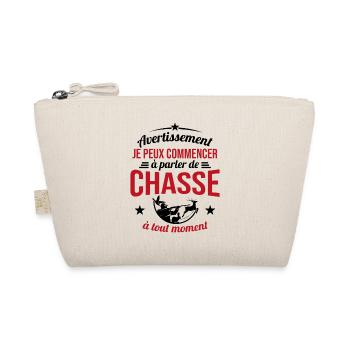 Parler De Chasse à Tout Moment Cadeau Chasseur - Trousse biologique - nature - Devant