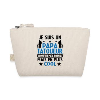 Je suis un Papa Tatoueur comme un Papa Normal - Trousse biologique - nature - Devant
