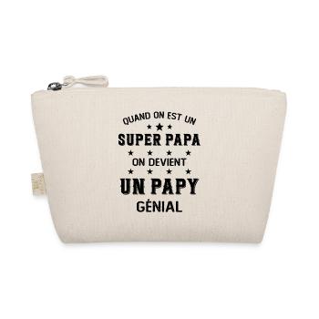 Un Super Papa On Devient Un Papy Génial - Trousse biologique - nature - Devant