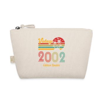 Vintage 2002 Vintage Anniversaire Idée Cadeau 2002 - Trousse biologique - nature - Devant