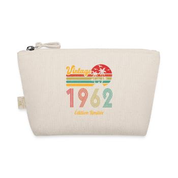 Vintage 1962 Vintage Anniversaire Idée Cadeau 1962 - Trousse biologique - nature - Devant