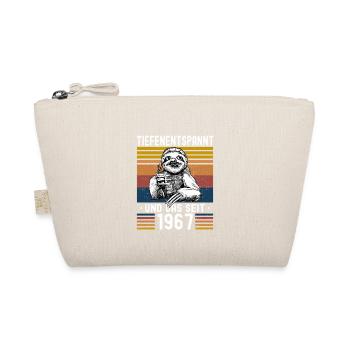 Faultier Geburtstag 1967 Geboren Jahrgang 1967 - Bio-Täschchen - Natur - Vorne