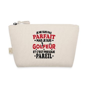 Je Ne Suis Pas Parfait Mais Je Suis Golfeur - Trousse biologique - nature - Devant