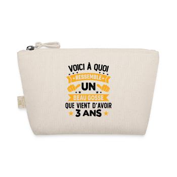 Voici à quoi ressemble un beau gosse 3 Ans - Trousse biologique - nature - Devant