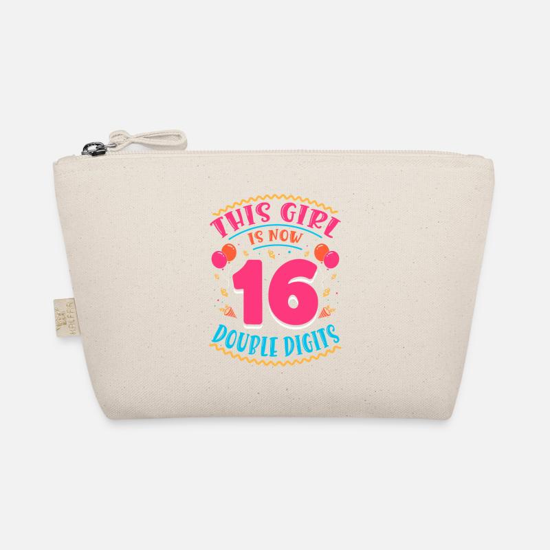 This Girl Is Now 16 | Cupcake Themed Organic Pouch