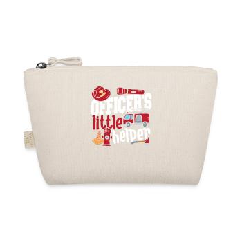 Police assistant | Children's Birthday Party Police | - Organic Pouch - nature - Front