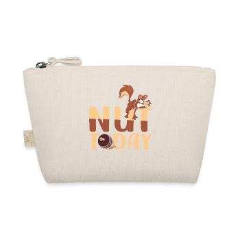 Nuss Today | Squirrel joke | Fun - Organic Pouch - nature - Front