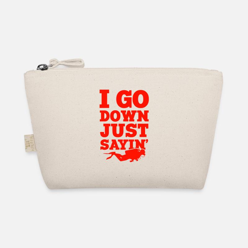 diver's saying Organic Pouch