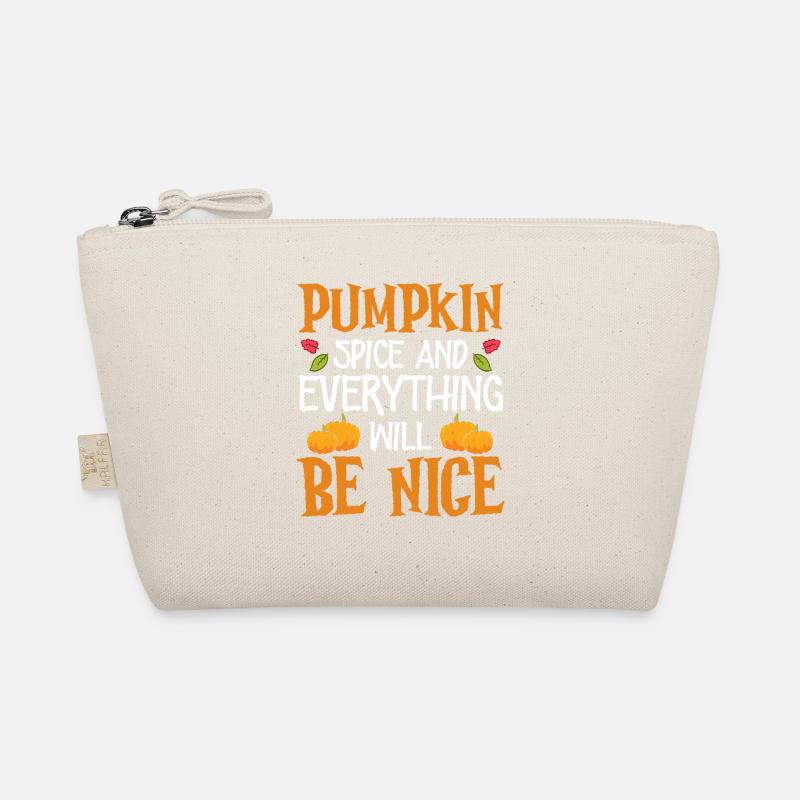 Pumpkin Spice And Everything Will Be Fine Halloween Costume Organic Pouch