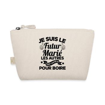 Cadeau de célibataire pour un futur marié - Trousse biologique - nature - Devant