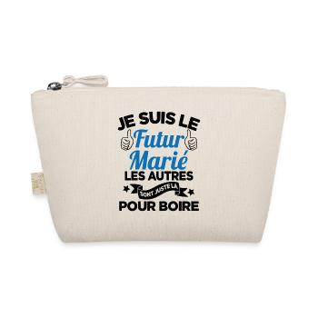 Cadeau de célibataire pour un futur marié - Trousse biologique - nature - Devant