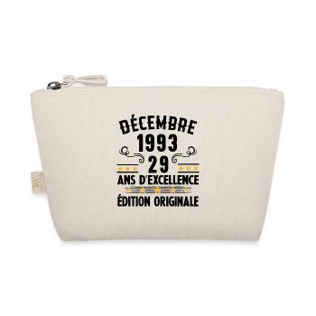29 Ans Anniversaire Vintage En Décembre 1993 - Trousse biologique - nature - Devant