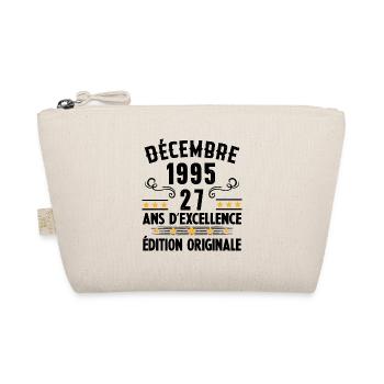 27 Ans Anniversaire Vintage En Décembre 1995 - Trousse biologique - nature - Devant