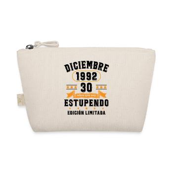 30 Ans Anniversaire Vintage Né(e) en Décembre 1992 - Trousse biologique - nature - Devant