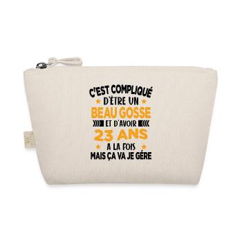 Compliqué dêtre un Beau Gosse et D'avoir 23 Ans - Trousse biologique - nature - Devant