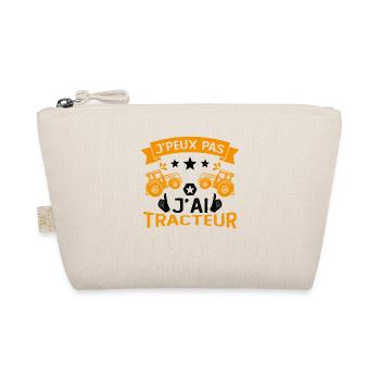 J'peux pas j'ai tracteur Cadeau - Trousse biologique - nature - Devant
