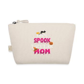 Ein Spuk Tacular Mom Spooky Kürbis Halloween - Bio-Täschchen - Natur - Vorne