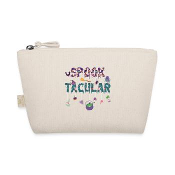Spook Tacular Spooky Halloween - Organic Pouch - nature - Front
