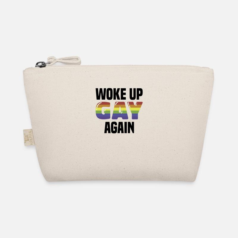 Lgbt lesbian rainbow flag bisexual queer Organic Pouch