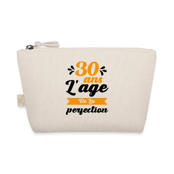 30 ans Anniversaire 30 Ans l'age de la perfection - Trousse biologique - nature - Devant