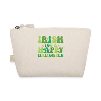 Irish You A Happy Halloween Celebration - Organic Pouch - nature - Front