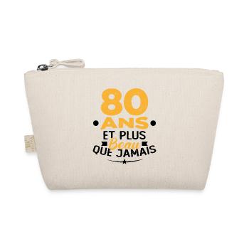 80 Ans et plus beau que jamais - Trousse biologique - nature - Devant