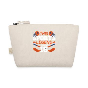 This sports legend is now 16, hockey game 16. - Organic Pouch - nature - Front