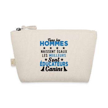 Homme Educateur Canin Chien Chiot Cadeau - Trousse biologique - nature - Devant
