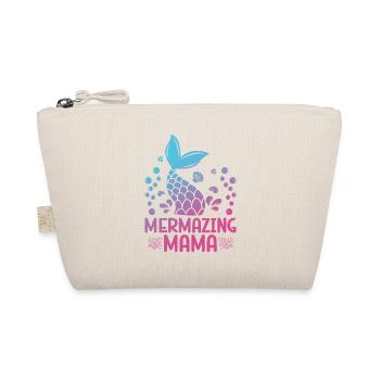 Mermazing Mama Fantasy Mermaid Story - Organic Pouch - nature - Front