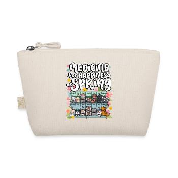 Medicine for happiness in the spring days for - Organic Pouch - nature - Front