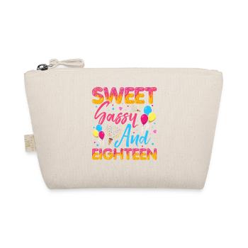 Sweet Sassy And Eighteen Sprinkles Delicious - Bio-Täschchen - Natur - Vorne