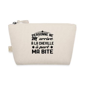 Homme Blague Bite Beauf Cadeau Humour Drôle - Trousse biologique - nature - Devant